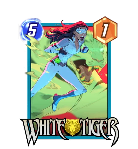 White Tiger Luca Claretti variant
