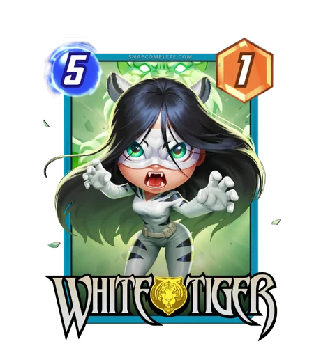White Tiger (Snuggle Squad) variant