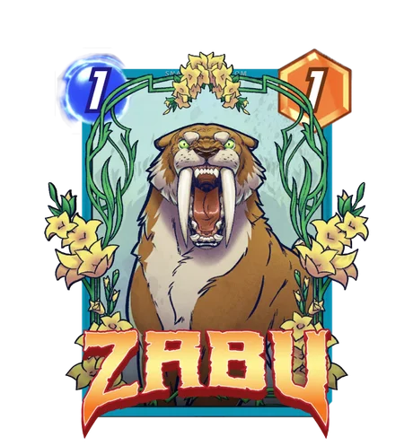 Zabu Wild Blue Nouveau variant