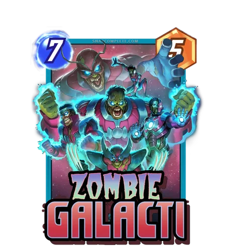 Zombie Galacti Fireball Studio variant