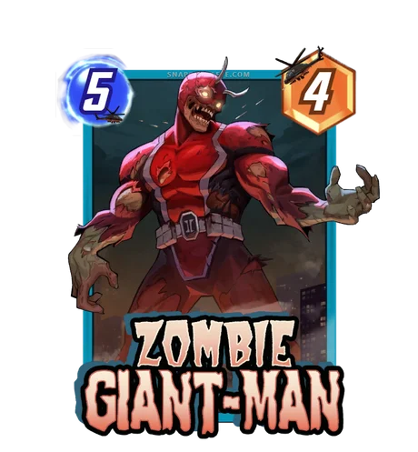 Zombie Giant-Man Fireball Studio variant