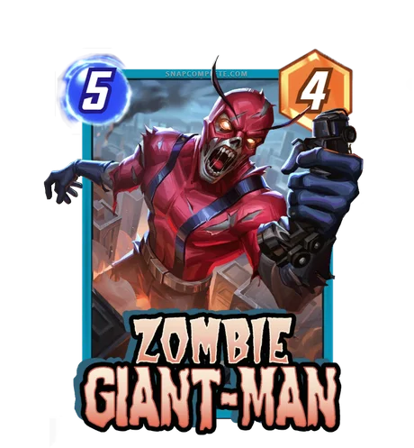 Zombie Giant-Man Lemon Art variant
