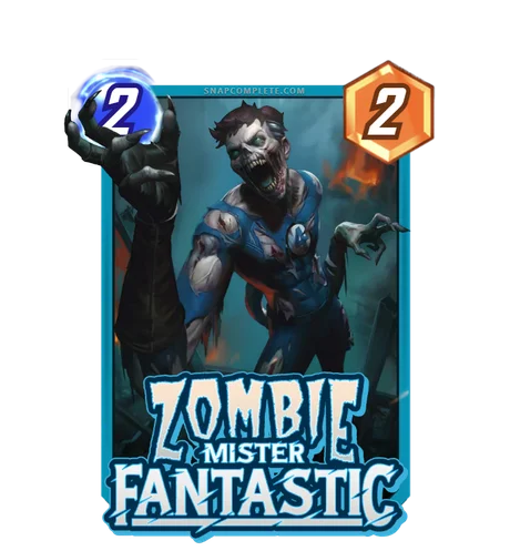 Zombie Mister Fantastic Lemon Art variant