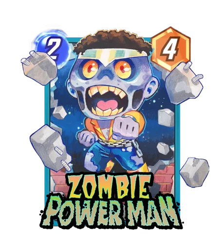 Zombie Power Man Rian Gonzales variant