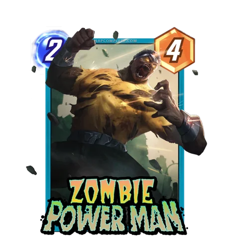 Zombie Power Man PANDART STUDIO variant
