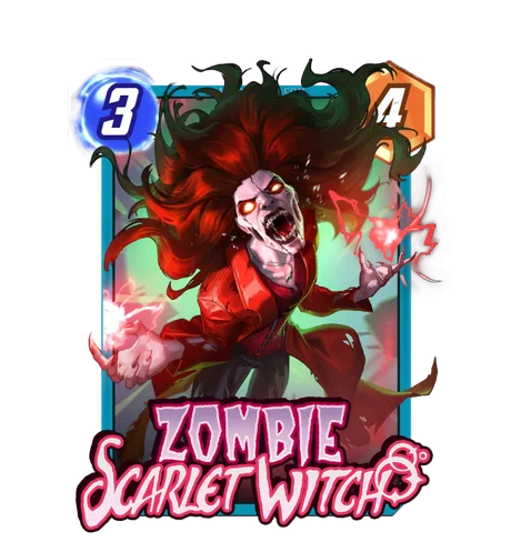 Zombie Scarlet Witch Mooncolony variant