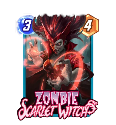 Zombie Scarlet Witch Fireball Studio variant