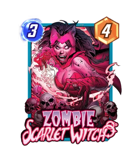 Zombie Scarlet Witch (Greg Land) variant