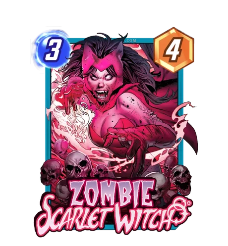Zombie Scarlet Witch (Greg Land) variant