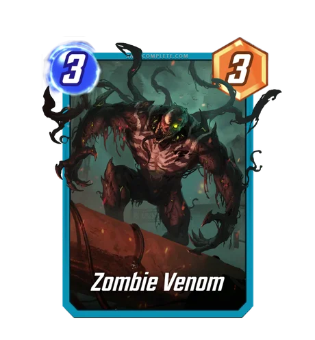 Zombie Venom Divebound Studio variant